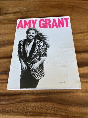 SHEET MUSIC SCORE BOOK - Amy Grant / Unguarded